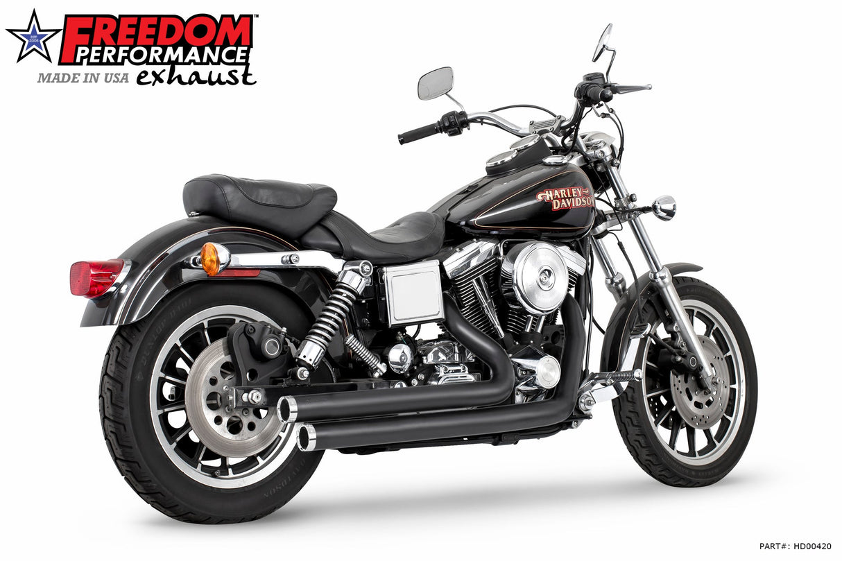 HARLEY DYNA INDEPENDENCE STAGGERED DUALS 2006-PRESENT