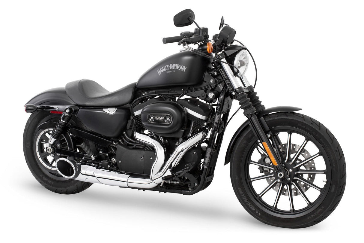 HARLEY SPORTSTER 2-INTO-1 TURNOUT/SIDEDUMP 2004-2022 Bundle (SPECIAL ORDER)