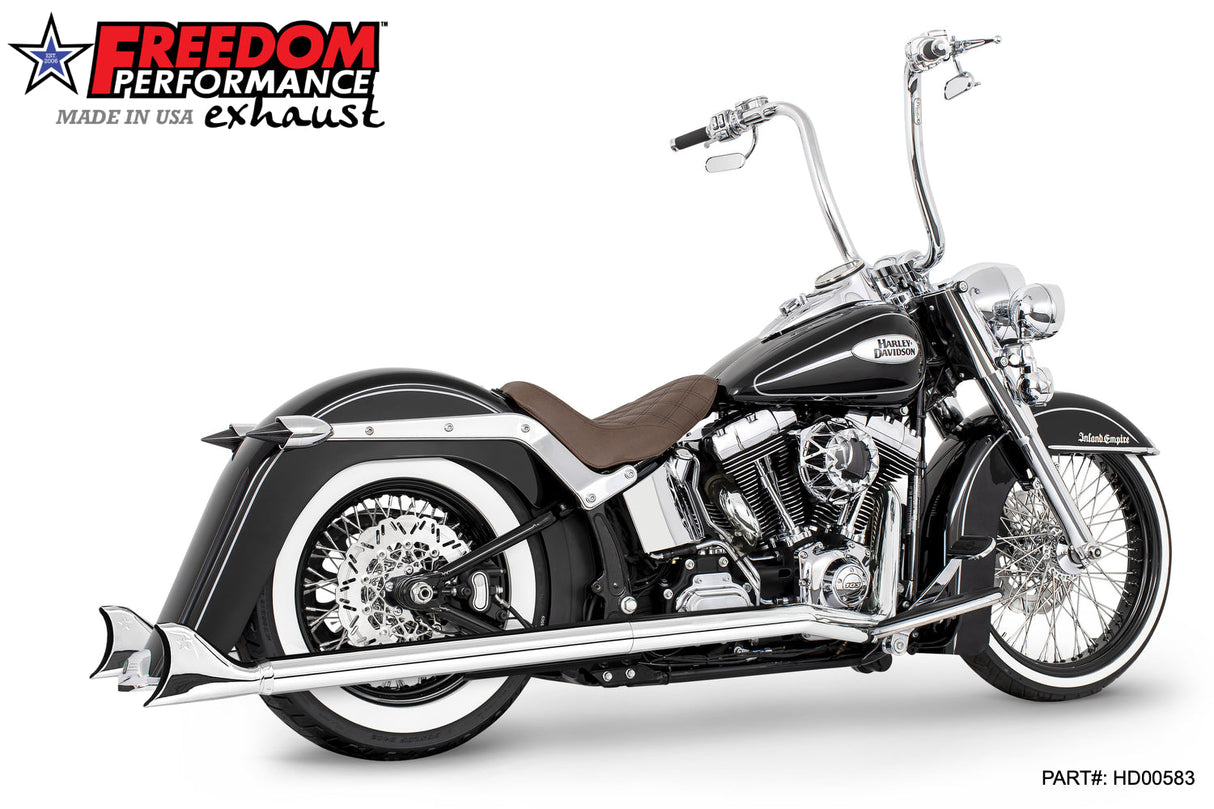 HARLEY SOFTAIL 2.5" CLASSIC SLIP-ONS 1997-2017 *FITS FREEDOM HEADERS ONLY*