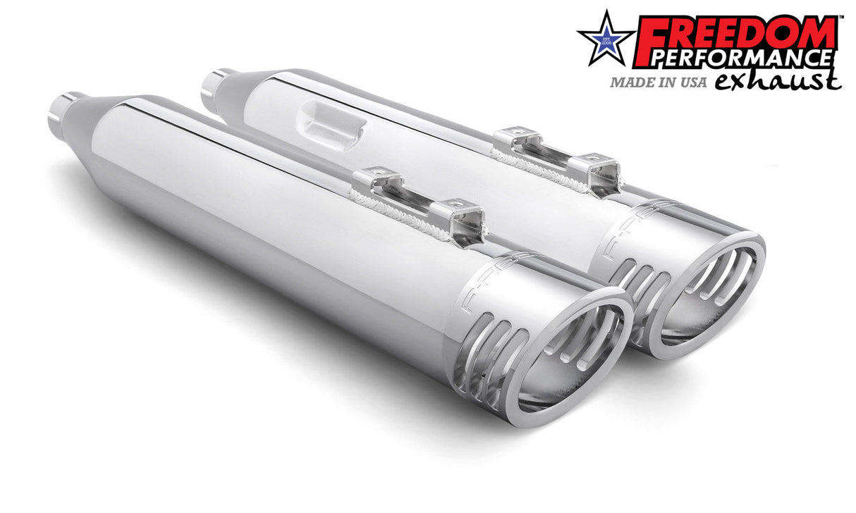 HARLEY SOFTAIL 4" SLIP-ONS 1997-2017 *FITS FREEDOM HEADERS ONLY*