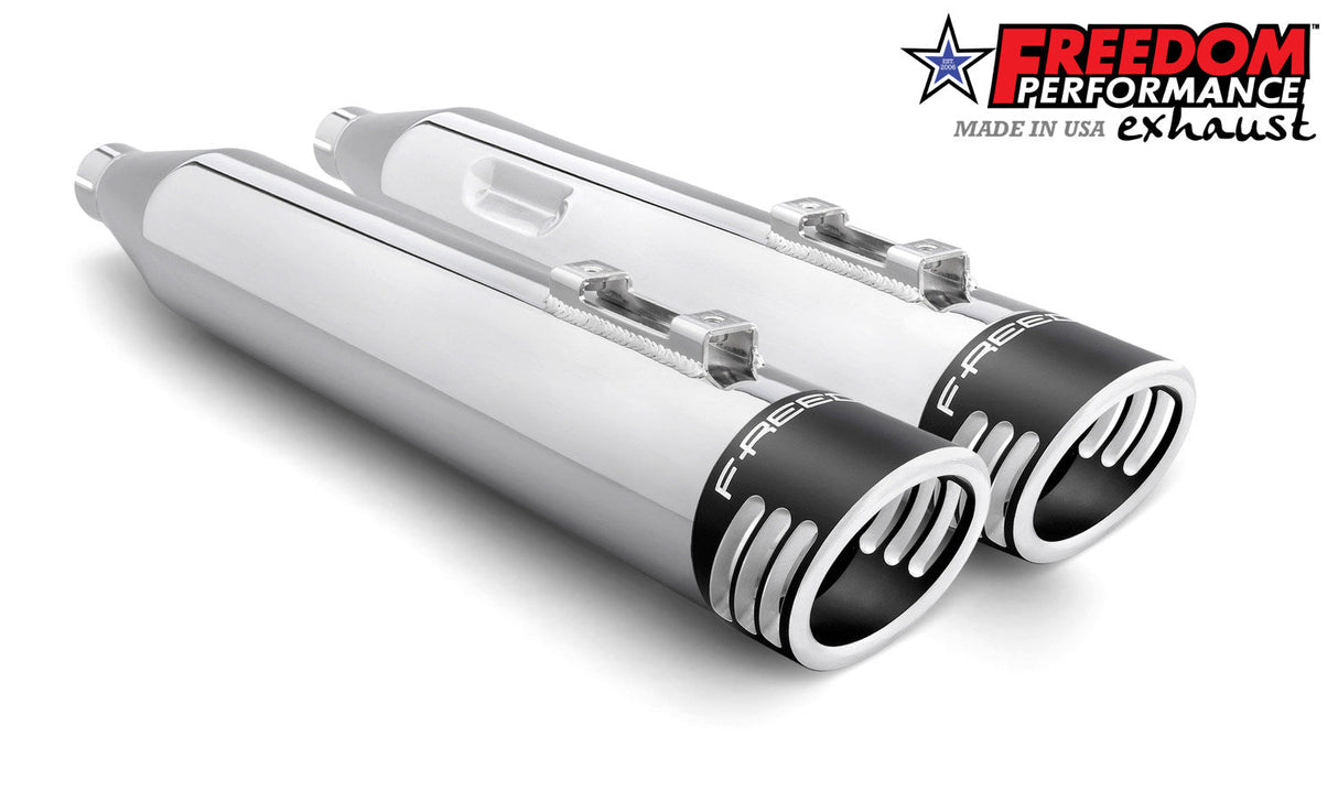 HARLEY SOFTAIL 4" SLIP-ONS 1997-2017 *FITS FREEDOM HEADERS ONLY*