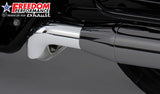 HARLEY FREE WHEELER RIGHT SIDE TUCK & UNDER & CLASSIC TRUE-DUAL HEADERS BUNDLE