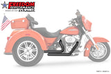 HARLEY TRIKE RIGHT SIDE TUCK & UNDER & CLASSIC TRUE-DUAL HEADERS BUNDLE