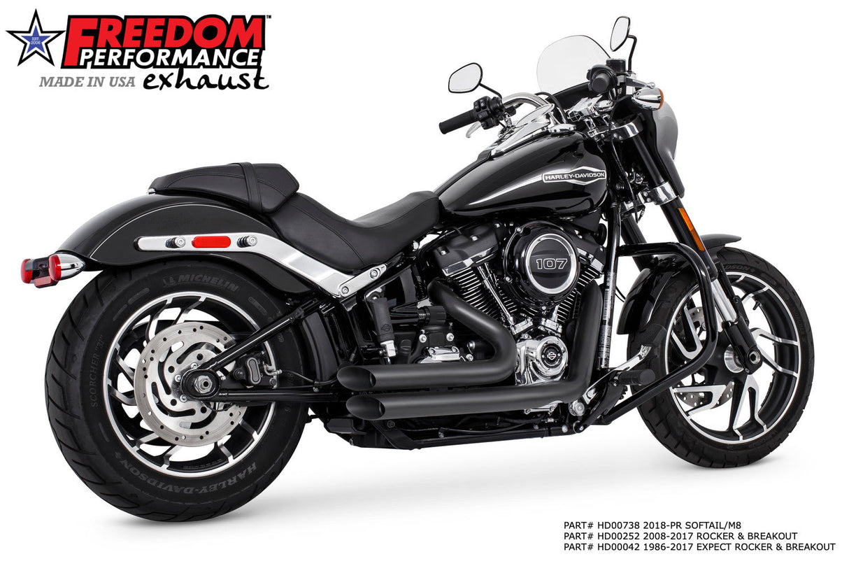 HARLEY SOFTAIL AMENDMENT SIDE SLASH