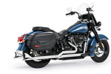 HARLEY M8 SOFTAIL 2.5" TUCK & UNDER TRUE DUALS FULL SYSTEM 2018-PRESENT BUNDLE *NOT FOR WIDE TIRE BIKES