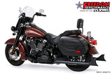 HARLEY M8 SOFTAIL 2.5" TUCK & UNDER TRUE DUALS FULL SYSTEM 2018-PRESENT BUNDLE *NOT FOR WIDE TIRE BIKES