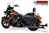 HARLEY M8 SOFTAIL 2.5" TUCK & UNDER TRUE DUALS FULL SYSTEM 2018-PRESENT BUNDLE *NOT FOR WIDE TIRE BIKES