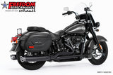 HARLEY SOFTAIL RIGHT-SIDE TUCK & UNDER TRUE-DUAL FULL SYSTEM 2018-PRESENT