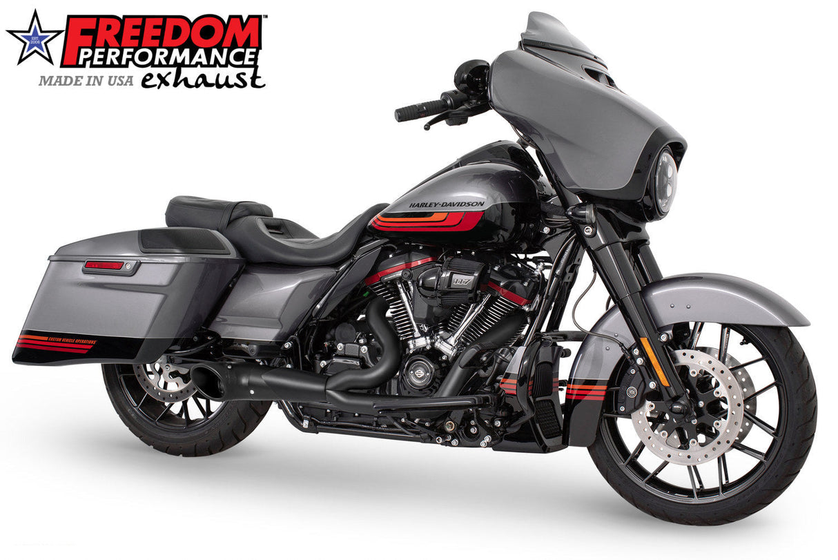 HARLEY TOURING 2-INTO-1 TURNOUT/SIDEDUMP FULL SYSTEM BUNDLE 1995-PRESENT