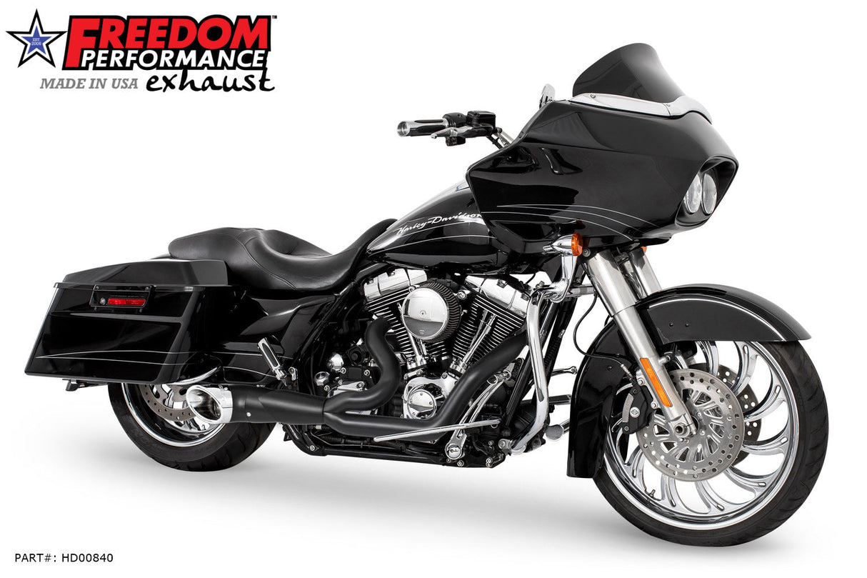 HARLEY TOURING 2-INTO-1 TURNOUT/SIDEDUMP FULL SYSTEM BUNDLE 1995-PRESENT
