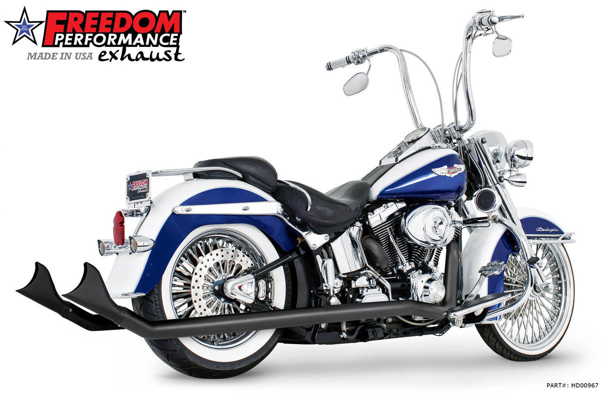 HARLEY SOFTAIL 2.5" CLASSIC SLIP-ONS 1997-2017 *FITS FREEDOM HEADERS ONLY*