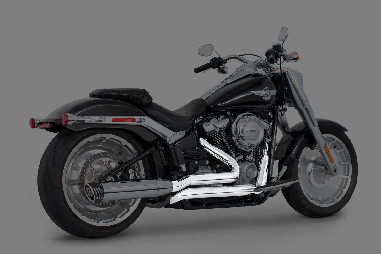 HARLEY SOFTAIL RIGHT SIDE TUCK & UNDER TRUE-DUAL HEADERS ONLY (M8 SOFTAILS ONLY)