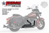 HARLEY SOFTAIL RIGHT SIDE TUCK & UNDER TRUE-DUAL HEADERS ONLY (M8 SOFTAILS ONLY)