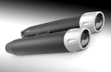 HARLEY SOFTAIL 4" SLIP ONS 1986-2017 *FITS FREEDOM HEADERS ONLY*