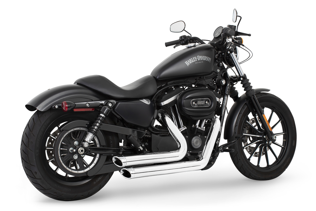 HARLEY SPORTSTER INDEPENDENCE STAGGERED DUALS 2004-2022 (SPECIAL ORDER)