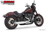 HARLEY SOFTAIL "SLIM-TIRE" 4" UNION 2-INTO-1 RIGHT-SIDE ONLY 2018-2024