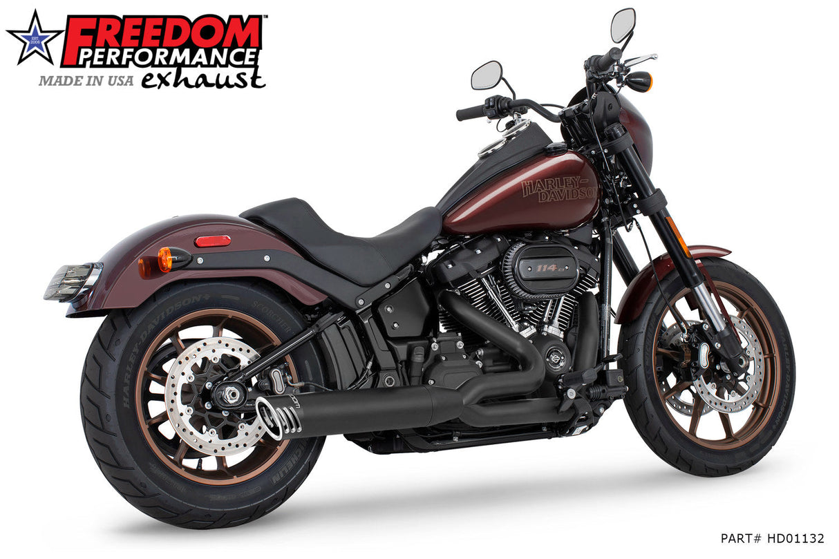 HARLEY SOFTAIL "SLIM-TIRE" 4" UNION 2-INTO-1 RIGHT-SIDE ONLY 2018-2024