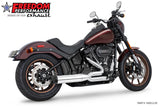 HARLEY SOFTAIL "SLIM-TIRE" 4" UNION 2-INTO-1 RIGHT-SIDE ONLY 2018-2024