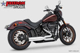 HARLEY SOFTAIL "SLIM-TIRE" 4" UNION 2-INTO-1 RIGHT-SIDE ONLY 2018-2024