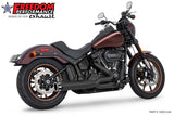 HARLEY SOFTAIL "SLIM-TIRE" 4" UNION 2-INTO-1 RIGHT-SIDE ONLY 2018-2024