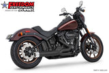 HARLEY SOFTAIL "SLIM-TIRE" 4" UNION 2-INTO-1 RIGHT-SIDE ONLY 2018-2024