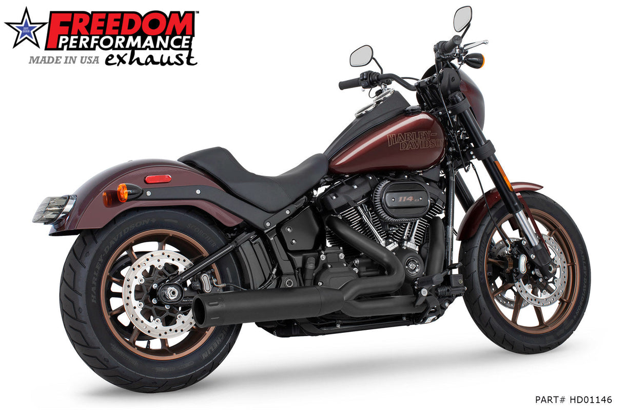 HARLEY SOFTAIL "SLIM-TIRE" 4" UNION 2-INTO-1 RIGHT-SIDE ONLY 2018-2024