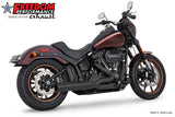 HARLEY SOFTAIL "SLIM-TIRE" 4" UNION 2-INTO-1 RIGHT-SIDE ONLY 2018-2024