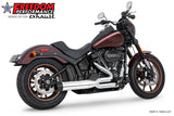 HARLEY SOFTAIL "SLIM-TIRE" 4" UNION 2-INTO-1 RIGHT-SIDE ONLY 2018-2024