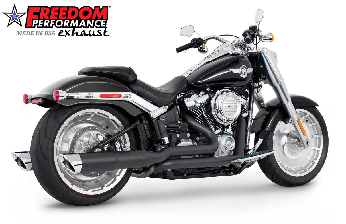 HARLEY SOFTAIL/M8 FAT BOY BREAKOUT ONLY 4.5” TWO-STEP TUCK & UNDER FULL SYSTEM 2018-PRESENT