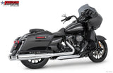 HARLEY 4.5" 2-STEP SLIP-ONS FOR TOURING/TRIKE BUNDLE