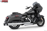 HARLEY 4.5" 2-STEP SLIP-ONS FOR TOURING/TRIKE BUNDLE