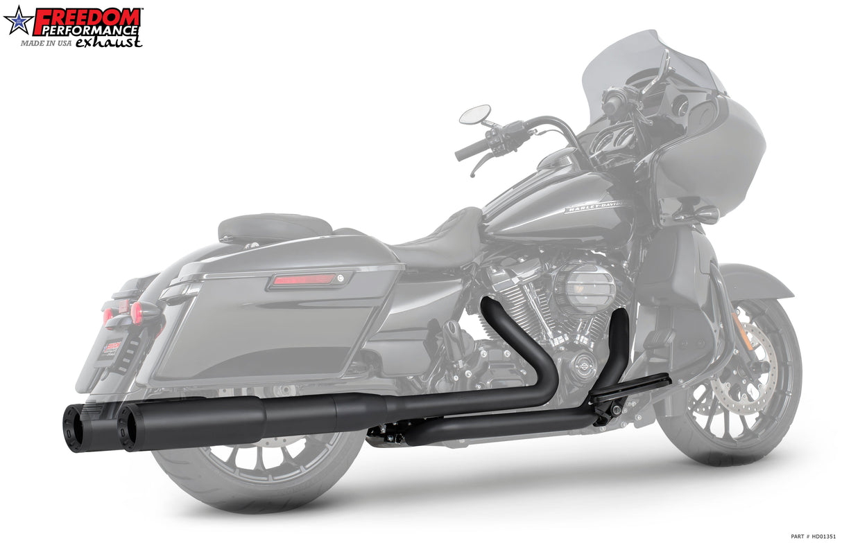 HARLEY 4.5" 2-STEP SLIP-ONS FOR TOURING/TRIKE BUNDLE