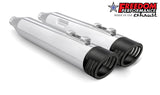 HARLEY SOFTAIL M8 ONLY 4" SLIP-ONS *FITS FREEDOM HEADERS ONLY*