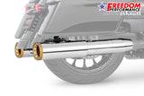 HARLEY 4.5" 2-STEP SLIP-ONS FOR TOURING/TRIKE BUNDLE