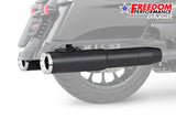 HARLEY 4.5" 2-STEP SLIP-ONS FOR TOURING/TRIKE BUNDLE