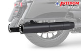 HARLEY 4.5" 2-STEP SLIP-ONS FOR TOURING/TRIKE BUNDLE