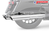 HARLEY 4.5" 2-STEP SLIP-ONS FOR TOURING/TRIKE BUNDLE