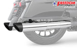 HARLEY 4.5" 2-STEP SLIP-ONS FOR TOURING/TRIKE BUNDLE