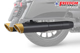 HARLEY 4.5" 2-STEP SLIP-ONS FOR TOURING/TRIKE BUNDLE