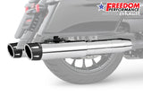 HARLEY 4.5" 2-STEP SLIP-ONS FOR TOURING/TRIKE BUNDLE