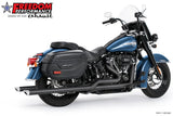 HARLEY M8 SOFTAIL 2.5" TUCK & UNDER TRUE DUALS FULL SYSTEM 2018-PRESENT BUNDLE *NOT FOR WIDE TIRE BIKES