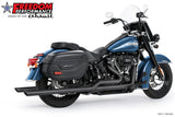 HARLEY M8 SOFTAIL 2.5" TUCK & UNDER TRUE DUALS FULL SYSTEM 2018-PRESENT BUNDLE *NOT FOR WIDE TIRE BIKES