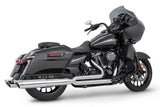 HARLEY TOURING 4.5" 2 STEPPED UNION 2-INTO-1 SYSTEM with LEFT SIDE GHOST PIPE 2017-PRESENT (SPECIAL ORDER)