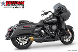 HARLEY TOURING 4.5" 2 STEPPED SHORT UNION 2-INTO-1 RIGHT-SIDE ONLY 2017-PRESENT