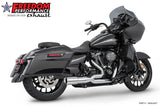 HARLEY TOURING 4.5" 2 STEPPED SHORT UNION 2-INTO-1 RIGHT-SIDE ONLY 2017-PRESENT