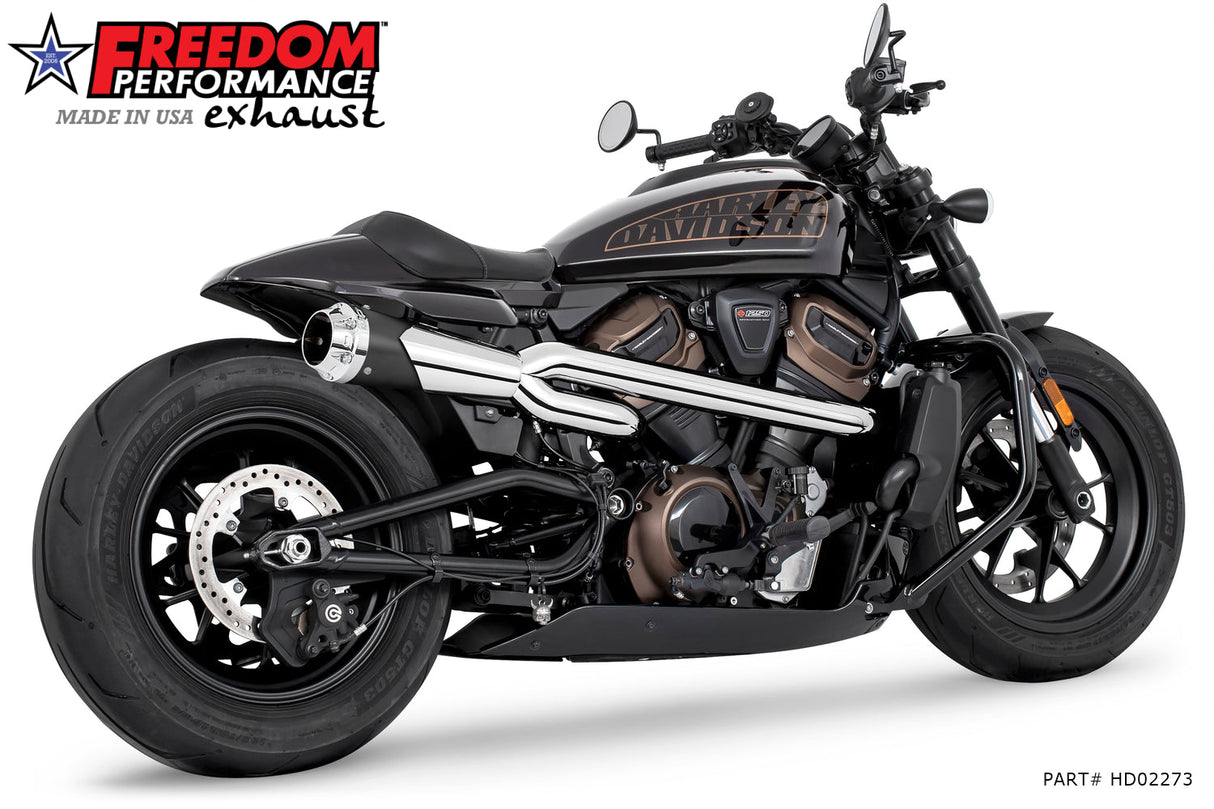 HARLEY SPORTSTER S 2-INTO-1 COMBAT SHORTY HIGH '21 to Present Bundle