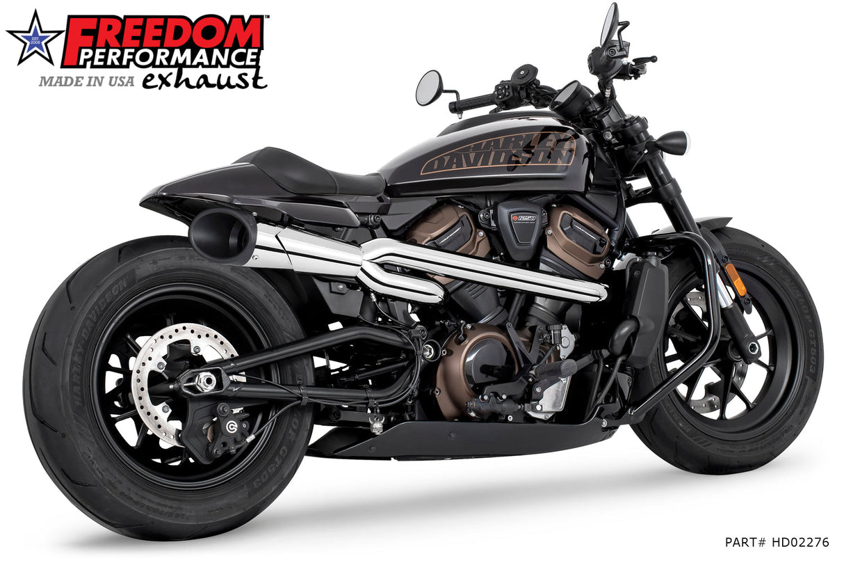 HARLEY SPORTSTER S 2-INTO-1 COMBAT SHORTY HIGH '21 to Present Bundle