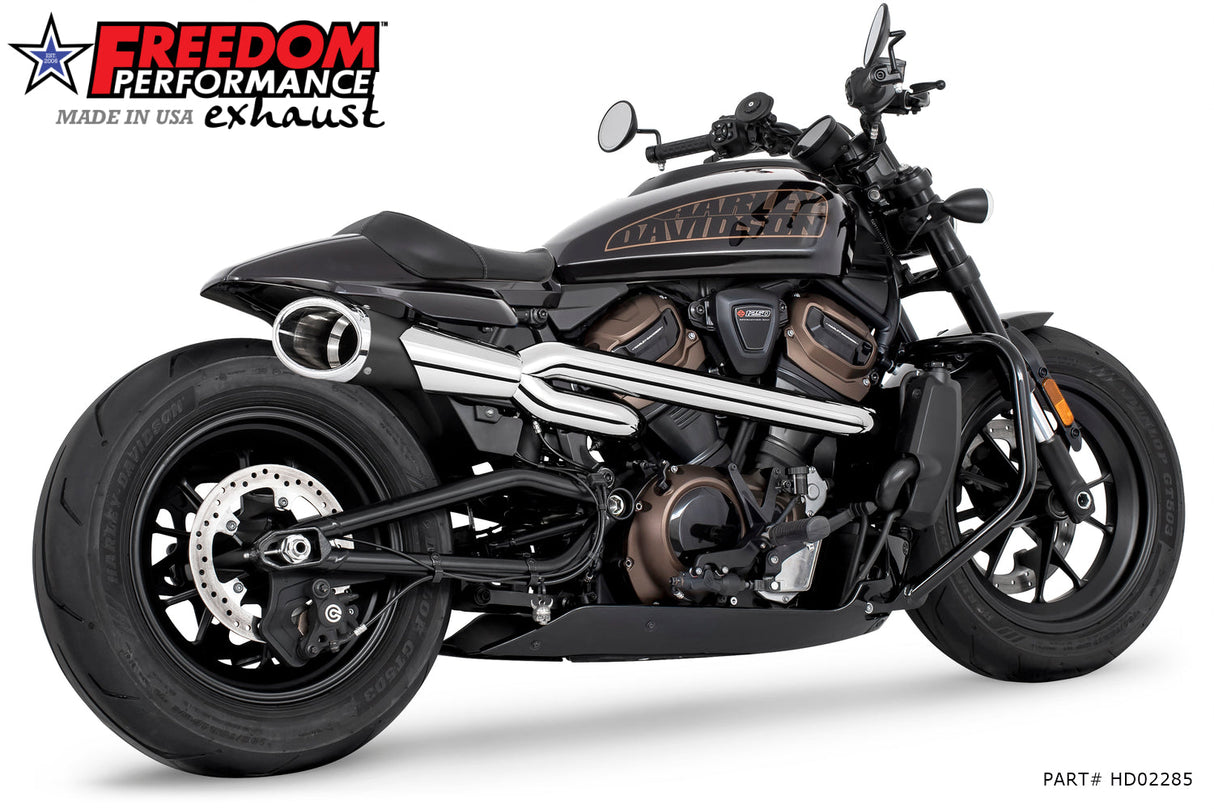 HARLEY SPORTSTER S 2-INTO-1 COMBAT SHORTY HIGH '21 to Present Bundle