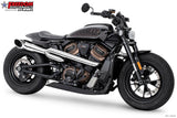 HARLEY SPORTSTER S 2-INTO-1 TURN-OUT HIGH '21 to Present Bundle