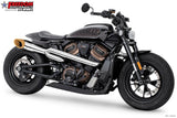 HARLEY SPORTSTER S 2-INTO-1 TURN-OUT HIGH '21 to Present Bundle